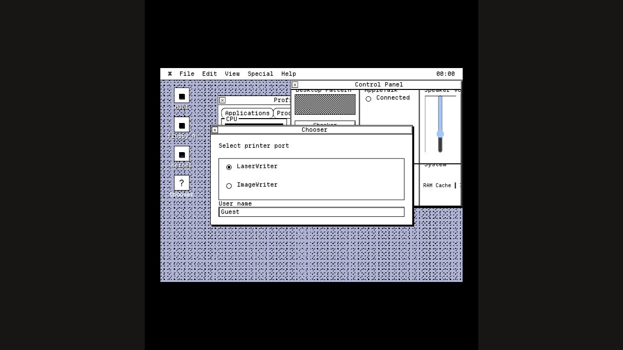Classic OS example